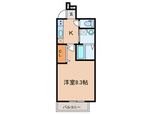 フジパレス尼崎塚口の物件間取画像